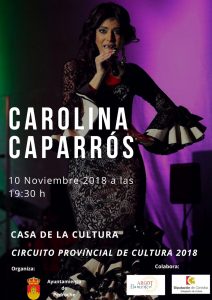 TARDE DE COPLA CON CAROLINA CAPARRÓS @ CASA DE LA CULTURA