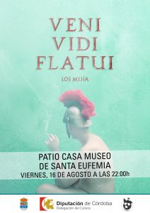 OBRA  TEATRAL " VENI,VIDI, FLATUI" @ PATIO CASA MUSEO